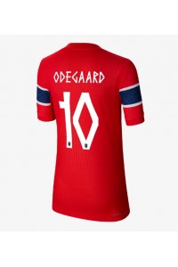 Norja Martin Odegaard #10 Jalkapallovaatteet Naisten Kotipaita MM-kisat 2026 Lyhythihainen